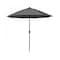 California Umbrella 9' Bronze Aluminum Market Patio Umbrella, Sunbrella Charcoal 194061336977 - alternate 1